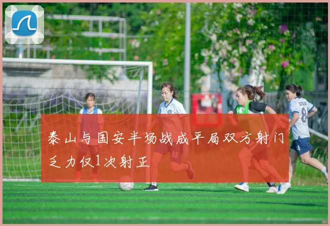 泰山与国安半场战成平局双方射门乏力仅1次射正